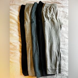 all in motion Men's Jogger Set - Black, Teal & Gray Tones